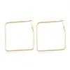 Pendientes Transfronterizos Europeos y Americanos Personalidad Simple Pendientes Geométricos Calientes de Amazon Elegantes Pendientes Poligonales Versátiles