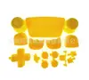 Set Completo de Botones para Mando de PS5 Tecla Cruzada de PS5 + Piezas Funcionales Set Completo de Botones Pequeños de PS5 Accesorios de Juego