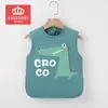 Chalecos impermeables para bebés, monos para niños, sin mangas, antidesgaste, delantal de verano para cena de bebé, fino y transpirable