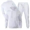 2026 Nueva Moda Cómodo Unisex Otoño/Invierno Conjunto de Tres Piezas de Sudadera de Felpa y Pantalones Deportivos Casual Manga Larga