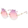 Gafas de Piña Gafas de Sol de Moda Infantil Niños y Niñas Gafas de Sol de Osito de Peluche Tendencia Popular en Internet Gafas para Sesión de Fotos Callejera