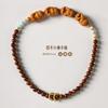 Moda nacional nuevo estilo chino elegante hermoso nicho pulsera cuentas de Bodhi de Cook cuatro no-Buda pulsera de mano chapado en cobre pulsera de anillo giratorio