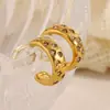 Pendientes Geométricos Simples de Diamante de Venta Caliente Transfronterizos Europeos y Americanos Acero Inoxidable Chapado en Oro de 18K Estrella Luna Circonita Cuadrado Pendientes
