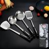 Set de Utensilios de Cocina con Mango Eléctrico Suministros de Cocina Engrosado No Magnético Acero Inoxidable 201 Set de Utensilios de Cocina Regalo Promocional de Actividad