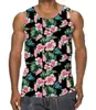 Chaleco Casual de Verano para Hombre Europeo y Americano Transfronterizo Estampado Digital Playa Hawaiana Exterior Transpirable Chaleco para Hombre