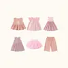 Vestido MDD para Meninas 2026 Primavera/Outono Novo Estilo Estilo Academia Elegante Vestido de Princesa para Bebês e Crianças