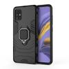 Disponible en stock para Samsung A51 anillo Iron Man funda para teléfono móvil A51 soporte para coche funda protectora resistente a caídas