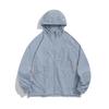 Ru Meng Verão Nova Cor Sólida UPF50 Roupas com Capuz Proteção Solar para Homens e Mulheres Simples Combinação Solta Roupas Casuais para Pele Tendência
