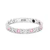 Pulseira Magnética de Energia Destacável Moda Transfronteiriça Europeia e Americana com Pedras Magnéticas Incrustadas de Diamante, Moderna e Popular