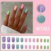 Estilo Comércio Exterior Doce Cool Spice Girls Estilo Ins Colorido Aurora Verão Estilo Europeu Manicure Peça Fresca e High-end Usar Armadura