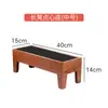 Adornos de Mesa de Postres Chinos Soporte de Exhibición Mesa de Buffet de Madera Estante para Pastel, Bocadillos, Sushi Mesa para Comida Fría y Hora del Té