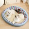 Cama para Gato, Novo Tipo de Esteira de Rattan para Uso no Verão em Todas as Estações, Sofá de Dormir para Gato, Cama Refrescante de Verão para Cachorro, Suprimentos para Animais de Estimação