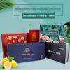 Caixa de Chá Flip-Top Personalizada, Caixa de Presente Criativa, Caixa de Papel Retangular, Caixa Avião, Impressão de Caixa de Embalagem de Presente Colorida