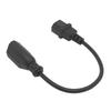 Fornecimento de Adaptador Iec Macho para Nema 5-15R 5-20R Americano Fêmea Três Pinos, C14 para Tomada Americana Padrão Três Furos
