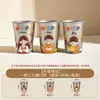 Taza para enjuague bucal de titanio puro para familia de cuatro, vaso para cepillo de dientes antibacteriano y resistente al moho, vaso para lavar para niños, vaso para beber para el hogar