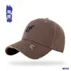 Gorra de Béisbol con Letra Simple para Hombre, Sombrero de Pico Versátil Vintage, Sombrero de Sol para Exteriores, Sombrero de Sombra para Mujer, Verano