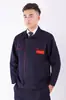 Conjunto de ropa de trabajo naranja, ropa de trabajo hecha a medida, ropa protectora duradera para reparación de automóviles, ingeniería, fábrica, taller, uniformes de gasolinera