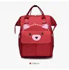 Bolsa de Mamá Zuoxun con Orejas de Gato de Dibujos Animados, Mochila Doble para Viajes de Madre y Bebé, Bolsa de Mamá de Tela Oxford, Bolsa de Pañales