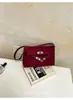 Bolsa Kelly de camurça chique transfronteiriça, nova moda retrô nicho executiva bolsa de ombro crossbody platina para mulheres
