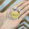 Pegatina para Teléfono Móvil de Oro Puro 999 2 Mg Dios de la Riqueza Caqui Ruyi Talismán de Paz para Atraer Riqueza y Hacerse Rico Regalo Popular Fabricante Venta al por Mayor