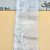 Em Estoque Gola Plissada com Babados em Malha Chiffon de Camada Dupla para Roupas, Bainha de Saia, Cortinas, Toalhas de Mesa, Têxteis Domésticos e Acessórios de Renda