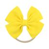 2247 Diadema de Lazo de Amazon para el Cabello, Diadema de Nylon Tejido para Bebé, Accesorios para el Cabello para Niños Europeos y Americanos, Venta al por Mayor