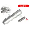 Atuador Linear Reciprocante Haste de Extensão M6/M8 Adaptador de Ventosa Conector de Extremidade para Ferramentas Elétricas Acessórios