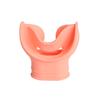 Boquilla de silicona universal para buceo con regulador de respiración, boquilla de silicona colorida para trapeador de lengua, equipo de respiración para esnórquel