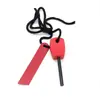 Kit de Supervivencia Psk para Camping Premium Mini Iniciador de Fuego Impermeable Barra de Magnesio para Encender Fuego