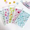 Pegatinas de Diamantes Acrílicos Creativas Personalizadas para Niñas, DIY, Pegatinas de Diamantes con Pegamento Trasero de Colores, Pegatinas de Decoración Facial