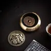 Chapado en oro vietnamita oro real clásico chino koi incensario adornos de aromaterapia para el hogar comercio electrónico en vivo fábrica al por mayor