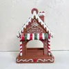 Novo Produto de Natal Alimentador de Pássaros Boneco de Neve de Natal Alimentador de Pássaros de Natal Artesanato Impresso em 3D