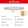 Pulsera de Tenis de Moissanita de Plata S925 para Mujer Nueva Pulsera para Hombre y Mujer Plateada Chapada en Oro de Venta Caliente Transfronteriza en Stock