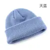Gorro de Lana Engrosado para Deportes al Aire Libre Color Sólido Estilo Coreano Estilo Japonés para Mujer a Prueba de Frío para Pareja Placa Ligera Protección Cálida para los Oídos Gorro de Punto