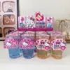 Nuevo Set Divertido de Arcilla DIY Oficial de Hello Kitty para Niños, Gel de Burbujas para Aliviar el Estrés, Set de Arcilla de Colores Slime Famoso en Internet