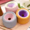 Manta Siete Estrellas Teñido por Segmentos Línea Pastel Gradiente Línea de Seda y Lino Línea de Algodón Tejido a Mano DIY Línea para Suéter Chal 300.00g