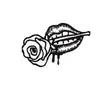 Parche Bordado Corazón Labios Blanco y Negro Estilo Punk Calavera Ojos Personalizado Parche Bordado por Computadora Parche Decoración para Ropa
