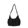 Bolsa de Ombro Transversal Casual com Textura Simples Retrô Tendência da Moda Novo Estilo Personalizada Grande Capacidade Bolsa Tote Feminina