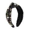 Diadema Europea y Americana Transfronteriza Nuevo Estilo Pequeño Estilo Chanel Tela Incrustada con Diamantes Perla Accesorios para el Cabello Elegantes de Moda Diadema de Ala Ancha de Alta Calidad