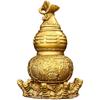 Adorno de Calabaza de Cobre, Calabaza de Nueve Tortugas de Cobre, Calabaza de Boca Abierta para Buena Fortuna y Prosperidad, Decoración para Sala de Estar, Hogar, Escritorio de Oficina