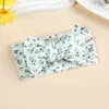Diadema de Lazo Ancho de Cinta para Niños Diadema Elástica Floral para Bebé Accesorio para el Cabello Protector de Fontanela para Bebés Pañuelo de Cabeza Venta Caliente Transfronteriza