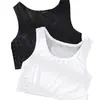 Punto Les Corset Intimates, Anti-Bulto, Delgado para Mujer, Senos Grandes, Senos Pequeños, Reducción de Pecho, Estudiante Super Plano Deportivo