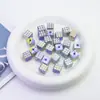 Serie Gris Claro Persecución de Luz Ding Yi Cuentas Luna Fría Acrílico de Alta Calidad Hecho a Mano Cuentas Sueltas Cadena de Teléfono DIY Accesorios con Cuentas