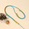 Cordón de collar simple y versátil, adecuado para colgantes de jade y oro, cordón de collar trenzado de alta gama para DIY, ajustable