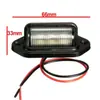 Suministro Transfronterizo de Luces LED de Matrícula para Camión de 6 LEDs, Luces Laterales, Luces Traseras para Coche, Camión, Autobús, Remolque