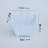 Vaso de Flores Plástico com Treliça Quadrada Simples Simulação de Jardinagem Plantas Verdes Vasos para Suculentas Flores de Simulação Vaso de Flores Decorativo DIY