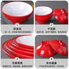 Bol de fideos de melamina nórdico comercial imitación porcelana restaurante de celebridades de internet restaurante de fideos vajilla especial bol picante caliente bol grande bol para sopa engrosado