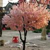 Árvore Grande de Flor de Cerejeira Simulada, Árvore de Flor de Pessegueiro, Árvore de Flores Artificiais de Fibra de Vidro, Engenharia de Jardins Cênicos, Árvore de Arborização, Árvore Decorativa Simulada