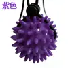 Bola de treinamento de pegada, bola de massagem de ouriço portátil, exercício de força de mão, treinador de recuperação, bola de facada de descompressão