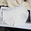 Algodão de Bebê Classe A Roupa Íntima Feminina 100% Algodão 10A Antibacteriana Gancho Estendido Xadrez Doce Calcinha Feminina de Cintura Média Sem Costura